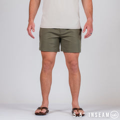 Daily Short (Casual Stretch) - Olive