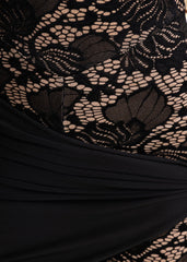 Illicit Affairs Lace Jumpsuit - Black