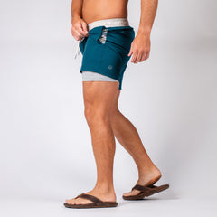 Nomad 3.0 Short (Hybrid) - Lagoon