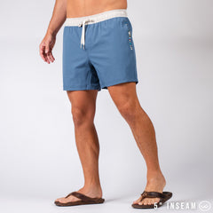 Nomad 3.0 Short (Hybrid) - Slate Blue/White