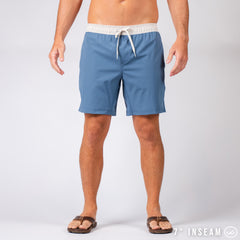 Nomad 3.0 Short (Hybrid) - Slate Blue/White