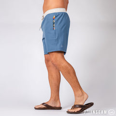 Nomad 3.0 Short (Hybrid) - Slate Blue/White