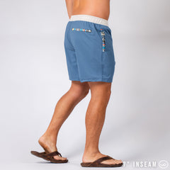 Nomad 3.0 Short (Hybrid) - Slate Blue/White