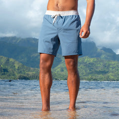 Nomad 3.0 Short (Hybrid) - Slate Blue/White