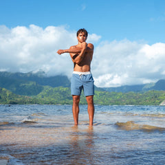 Nomad 3.0 Short (Hybrid) - Slate Blue/White
