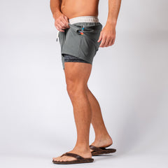 Nomad 3.0 Short (Hybrid) - Slate